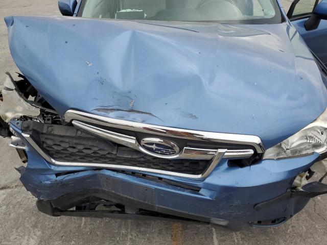 JF2SJADC2FH492669 - 2015 SUBARU FORESTER 2.5I PREMIUM ლურჯი ფოტო 12