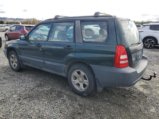 JF1SG63675G713148 - 2005 SUBARU FORESTER 2.5X GREEN photo 2