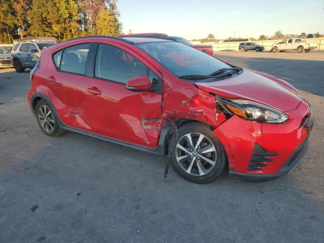 JTDKDTB39J1614241 - 2018 TOYOTA PRIUS C Czerwony zdjęcie 4