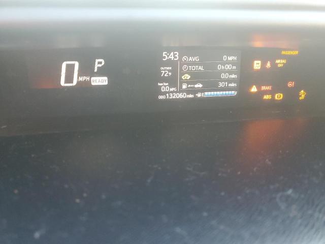 JTDKDTB39J1614241 - 2018 TOYOTA PRIUS C Czerwony zdjęcie 9