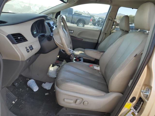 5TDDK3DC9CS044193 - 2012 TOYOTA SIENNA XLE Qızıl foto 7