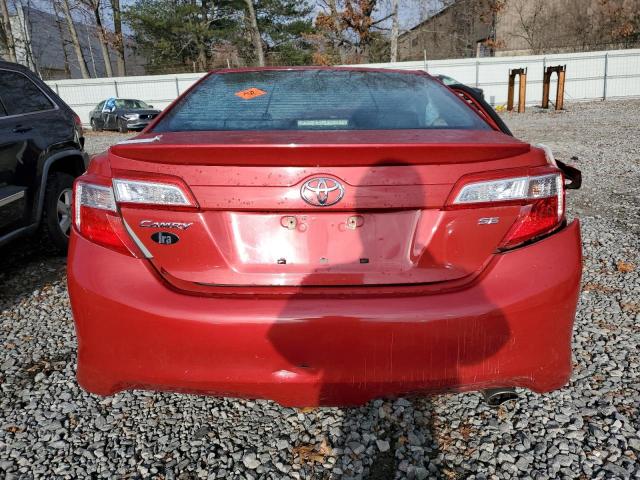 4T1BF1FK7DU647687 - 2013 TOYOTA CAMRY L RED photo 6