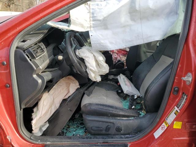 4T1BF1FK7DU647687 - 2013 TOYOTA CAMRY L RED photo 7