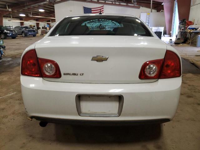 1G1ZC5EB9AF127150 - 2010 CHEVROLET MALIBU 1LT WHITE photo 6