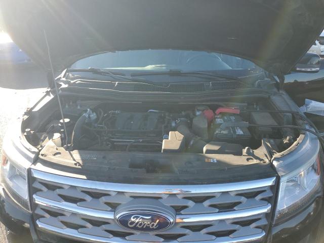 1FM5K8D82JGA19944 - 2018 FORD EXPLORER XLT Սև լուսանկար 12