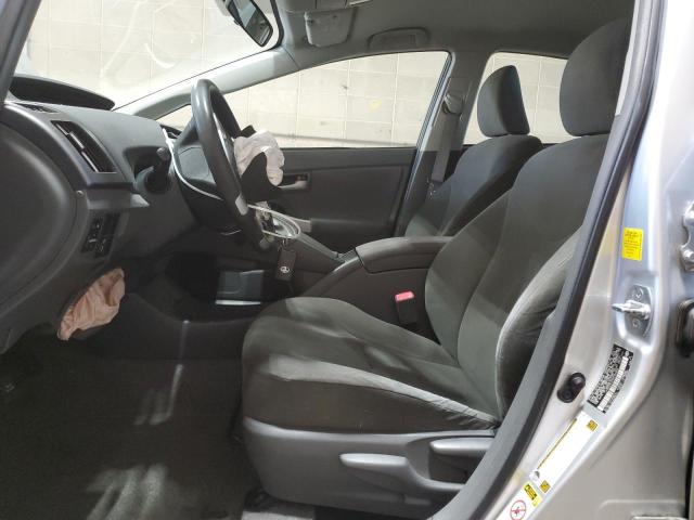 JTDKN3DU2B0284856 - 2011 TOYOTA PRIUS 银色 照片 7