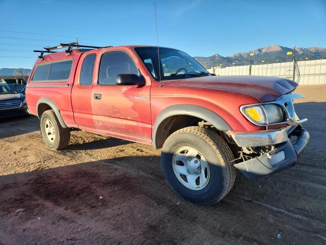 5TEWN72N43Z178124 - 2003 TOYOTA TACOMA XTRACAB RED photo 4