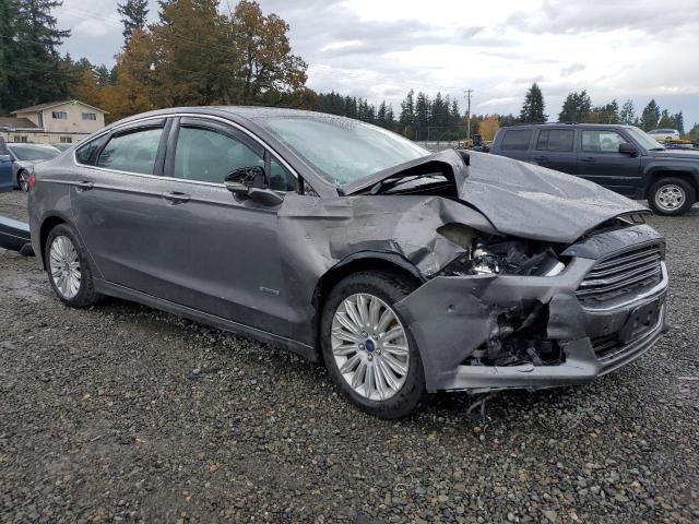 3FA6P0SU4DR373690 - 2013 FORD FUSION TITANIUM PHEV GRAY photo 4