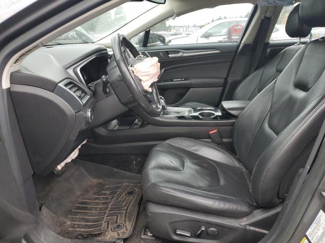3FA6P0SU4DR373690 - 2013 FORD FUSION TITANIUM PHEV GRAY photo 7