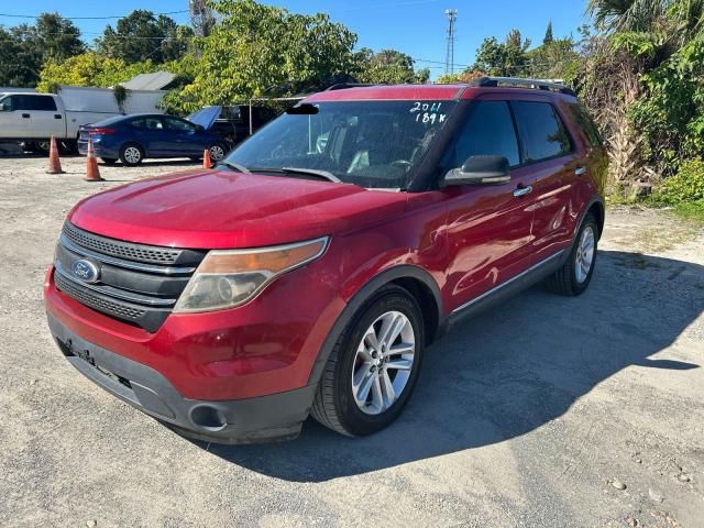1FMHK7D85BGA22362 - 2011 FORD EXPLORER XLT RED photo 2