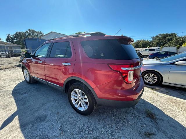 1FMHK7D85BGA22362 - 2011 FORD EXPLORER XLT RED photo 3