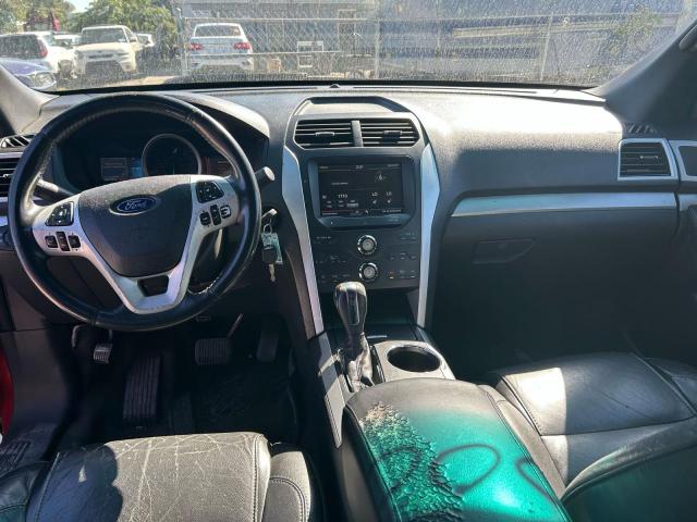 1FMHK7D85BGA22362 - 2011 FORD EXPLORER XLT RED photo 9