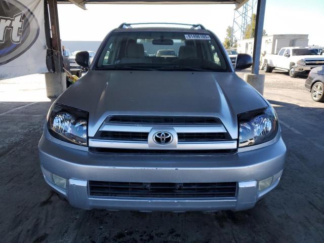JTEBU14R550068941 - 2005 TOYOTA 4RUNNER SR5 SILVER photo 5