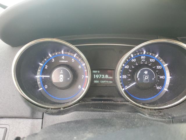 5NPEC4AB6CH439568 - 2012 HYUNDAI SONATA SE SILVER photo 9