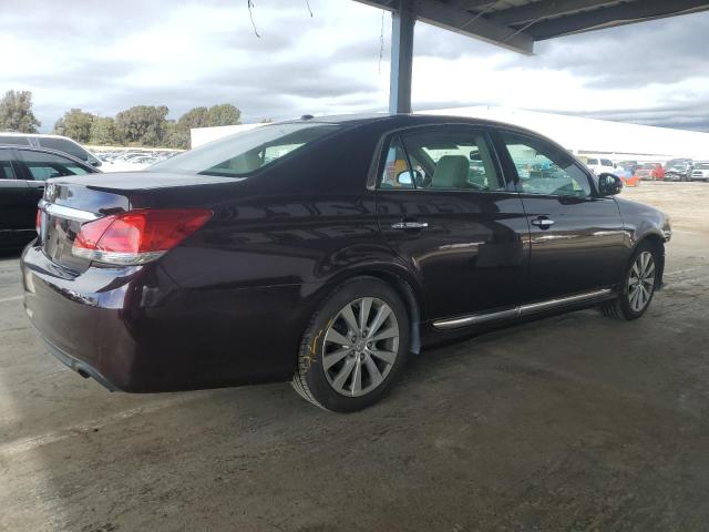 4T1BK3DB6CU460336 - 2012 TOYOTA AVALON BASE Fioletowy zdjęcie 3