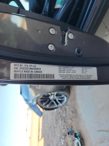 2C3CDZFJ9NH254819 - 2022 DODGE CHALLENGER R/T SCAT PACK GRAY photo 13