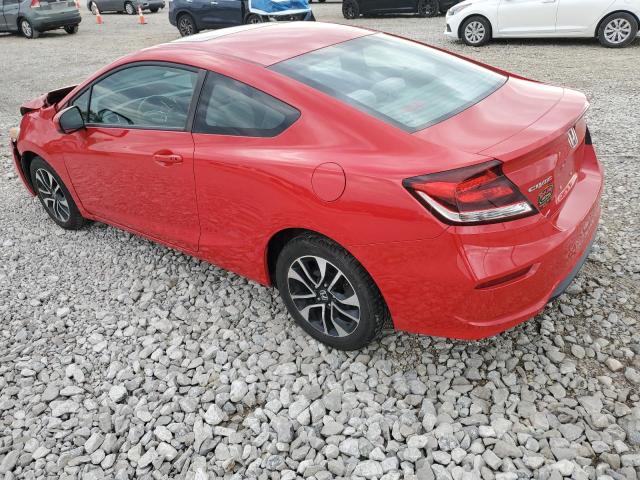 2HGFG3B88EH510224 - 2014 HONDA CIVIC EX RED photo 2