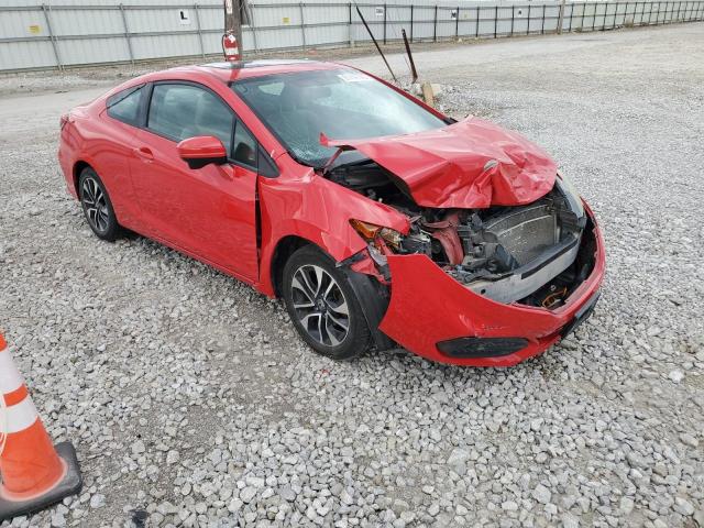 2HGFG3B88EH510224 - 2014 HONDA CIVIC EX RED photo 4