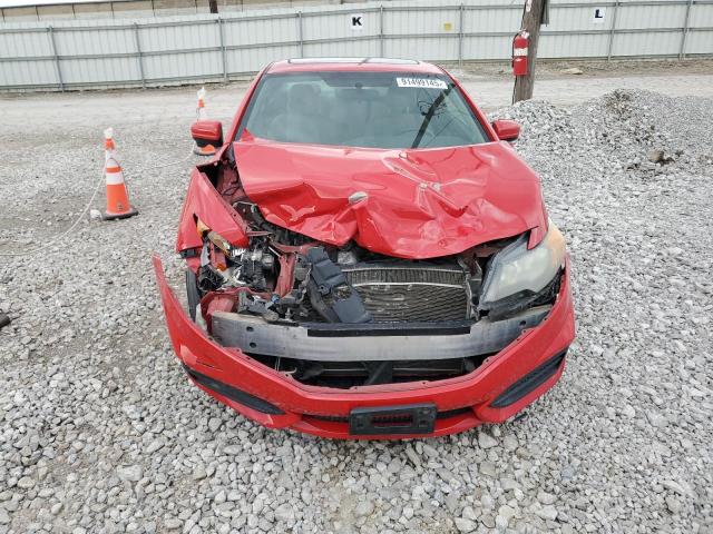 2HGFG3B88EH510224 - 2014 HONDA CIVIC EX RED photo 5
