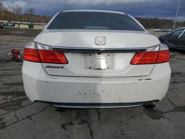 1HGCR2F30DA177004 - 2013 HONDA ACCORD LX WHITE photo 6