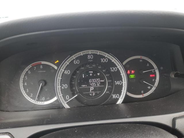 1HGCR2F30DA177004 - 2013 HONDA ACCORD LX WHITE photo 9