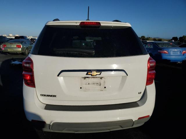 2GNALCEK5H6249315 - 2017 CHEVROLET EQUINOX LT WHITE photo 6