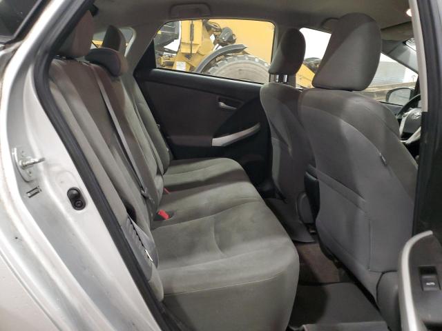 JTDKN3DP4C3015509 - 2012 TOYOTA PRIUS PLUG SILVER photo 10