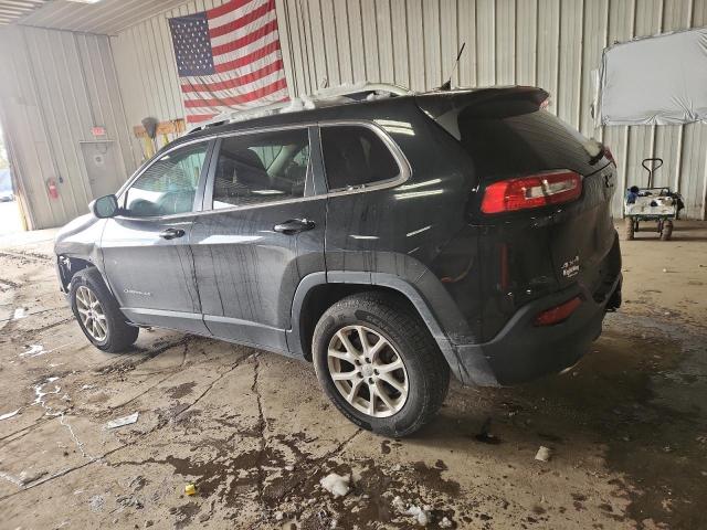 1C4PJMCS1EW142393 - 2014 JEEP CHEROKEE LATITUDE BLACK photo 2