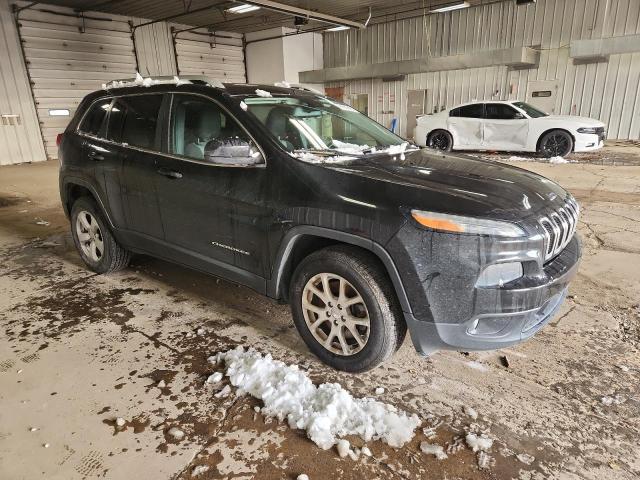 1C4PJMCS1EW142393 - 2014 JEEP CHEROKEE LATITUDE BLACK photo 4