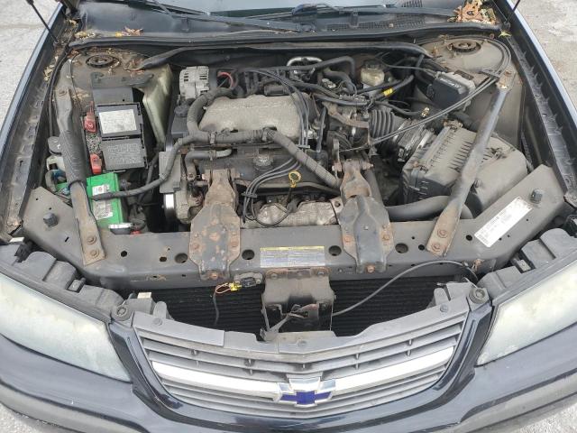 2G1WF52E539311117 - 2003 CHEVROLET IMPALA BLACK photo 11