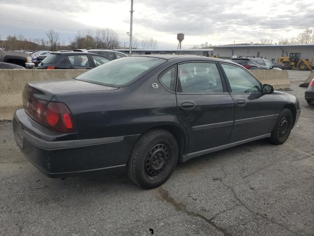 2G1WF52E539311117 - 2003 CHEVROLET IMPALA BLACK photo 3