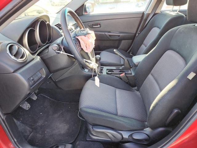 JM1BK32F961518245 - 2006 MAZDA 3 I RED photo 7