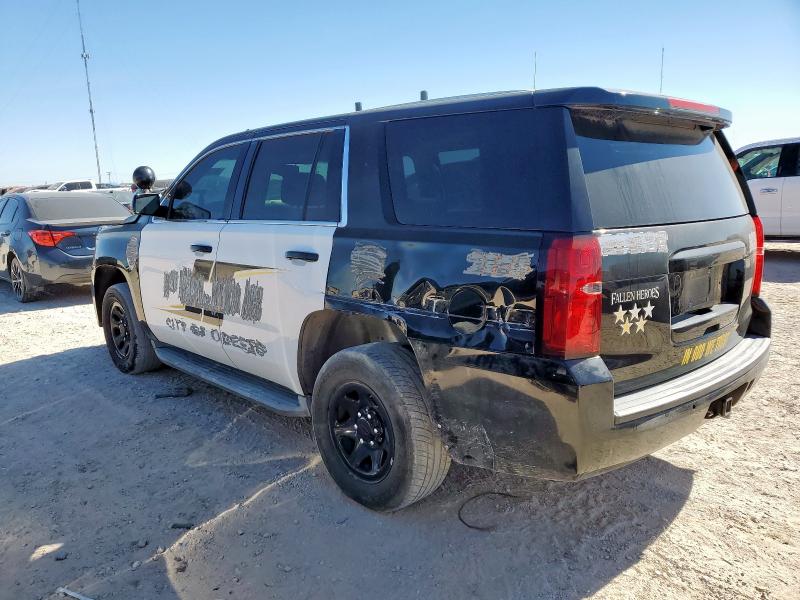 1GNLC2ECXFR603343 - 2015 CHEVROLET TAHOE POLICE TWO TONE photo 2