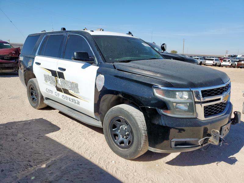 1GNLC2ECXFR603343 - 2015 CHEVROLET TAHOE POLICE TWO TONE photo 4