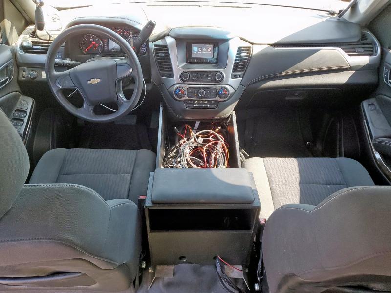 1GNLC2ECXFR603343 - 2015 CHEVROLET TAHOE POLICE TWO TONE photo 8