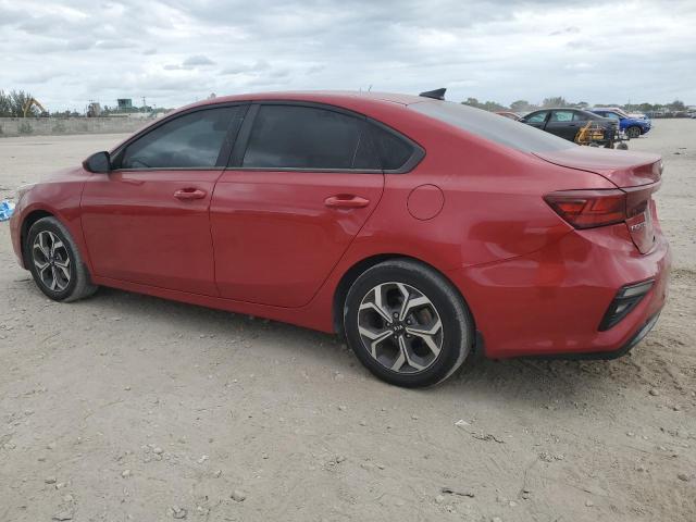 3KPF24ADXKE059371 - 2019 KIA FORTE FE RED photo 2