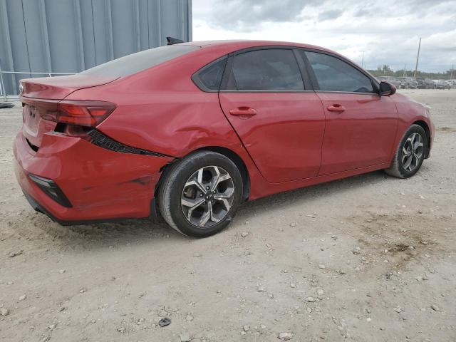 3KPF24ADXKE059371 - 2019 KIA FORTE FE RED photo 3