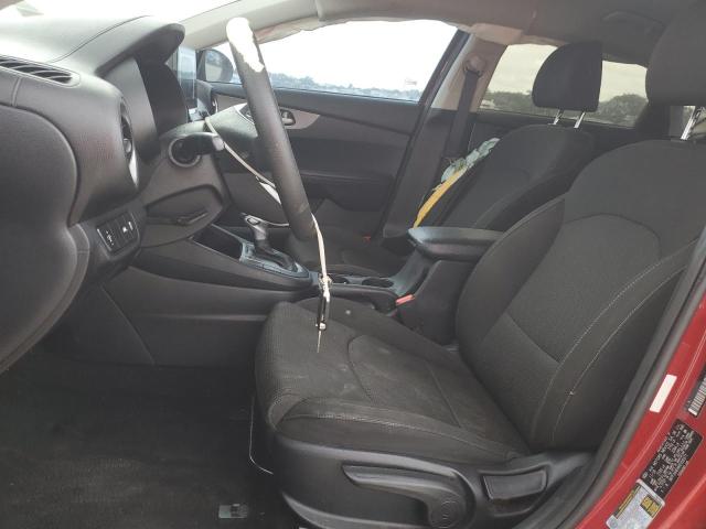 3KPF24ADXKE059371 - 2019 KIA FORTE FE RED photo 7