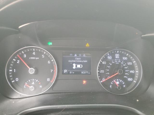 3KPF24ADXKE059371 - 2019 KIA FORTE FE RED photo 9