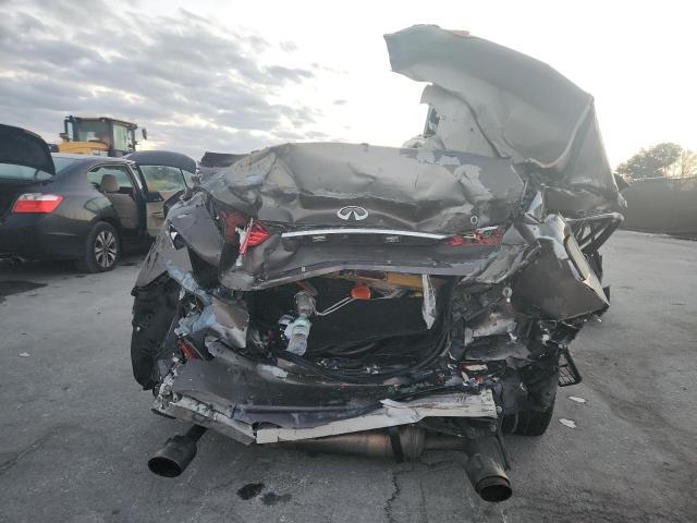 JN1BV7AP8FM332609 - 2015 INFINITI Q50 BASE GRAY photo 6