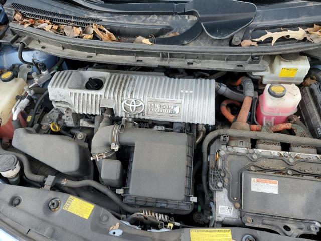JTDKN3DP5D3034362 - 2013 TOYOTA PRIUS PLUG ლურჯი ფოტო 11
