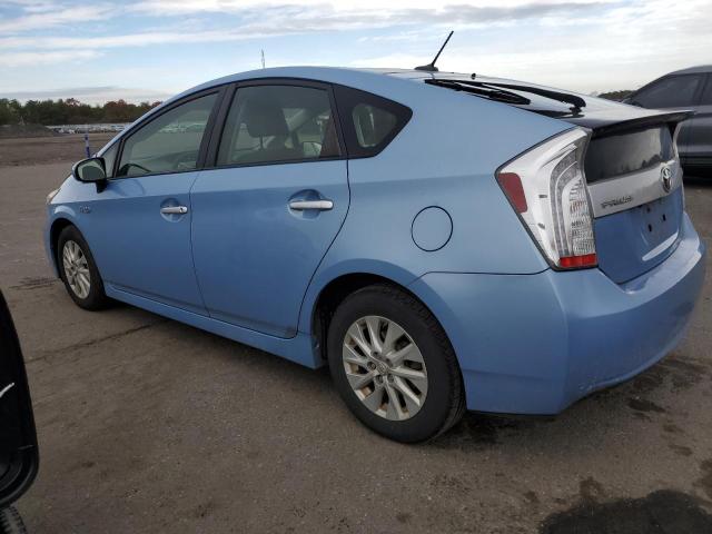 JTDKN3DP5D3034362 - 2013 TOYOTA PRIUS PLUG ლურჯი ფოტო 2