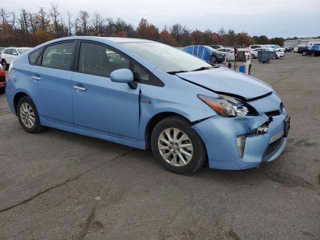 JTDKN3DP5D3034362 - 2013 TOYOTA PRIUS PLUG ლურჯი ფოტო 4