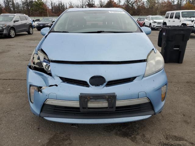 JTDKN3DP5D3034362 - 2013 TOYOTA PRIUS PLUG ლურჯი ფოტო 5