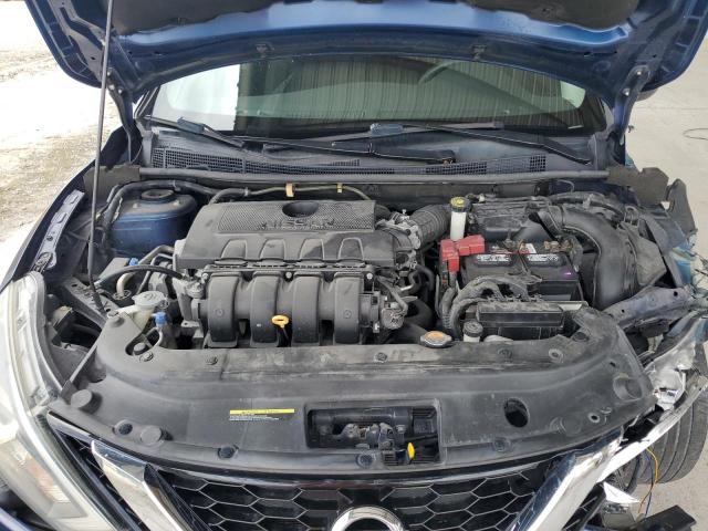 3N1AB7AP3KY401671 - 2019 NISSAN SENTRA S BLUE photo 11