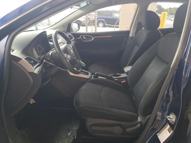 3N1AB7AP3KY401671 - 2019 NISSAN SENTRA S BLUE photo 7