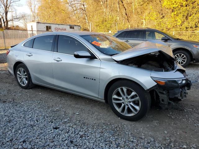 1G1ZE5ST9HF230134 - 2017 CHEVROLET MALIBU LT 银色 照片 4