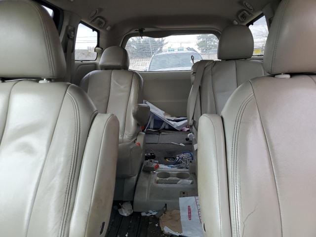 5TDKK3DC3BS034085 - 2011 TOYOTA SIENNA LE BLACK photo 10