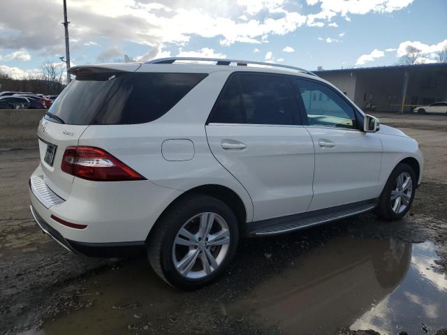 4JGDA5HB7EA379514 - 2014 MERCEDES-BENZ ML 350 4MATIC WHITE photo 3