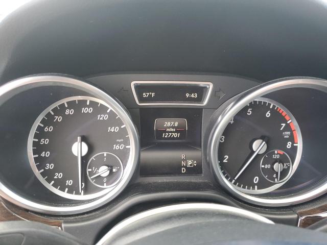 4JGDA5HB7EA379514 - 2014 MERCEDES-BENZ ML 350 4MATIC WHITE photo 9